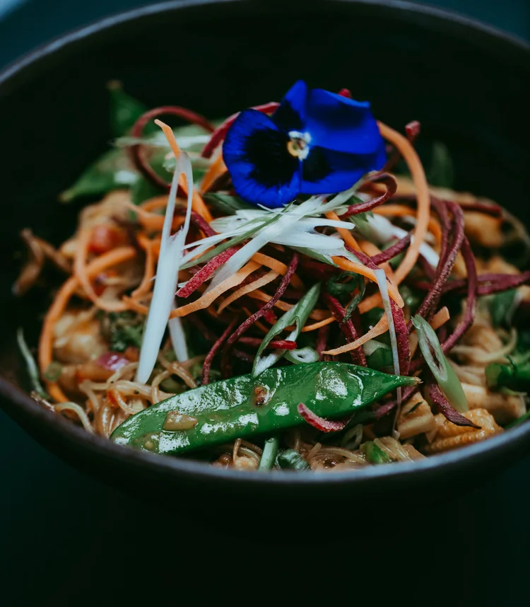 Nouilles udon sautees - restaurant thai pied des pistes Tremblant